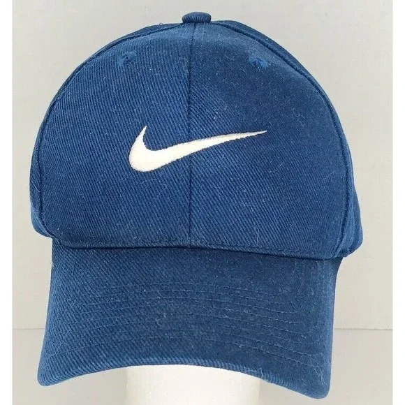 Nike Accessories Nike Swoosh Logo Navy Blue White Snapback Hat